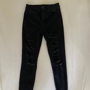 High-Waisted American Eagle Stretch Skinny Jeans